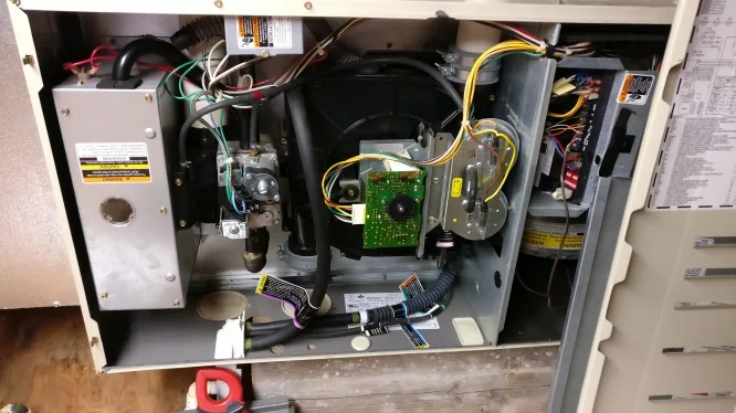 Heater Bryant not heating at all - heater repair in Cupertino, CA.